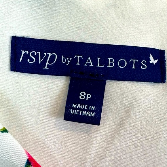 RSVP by Talbots Lively Lemon Fit and Flare Dress Women’s Size 8 - Picture 8 of 10